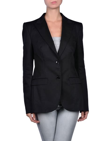 dolce gabbana 98 black wool blazer|Dolce & Gabbana Blazers for Women .